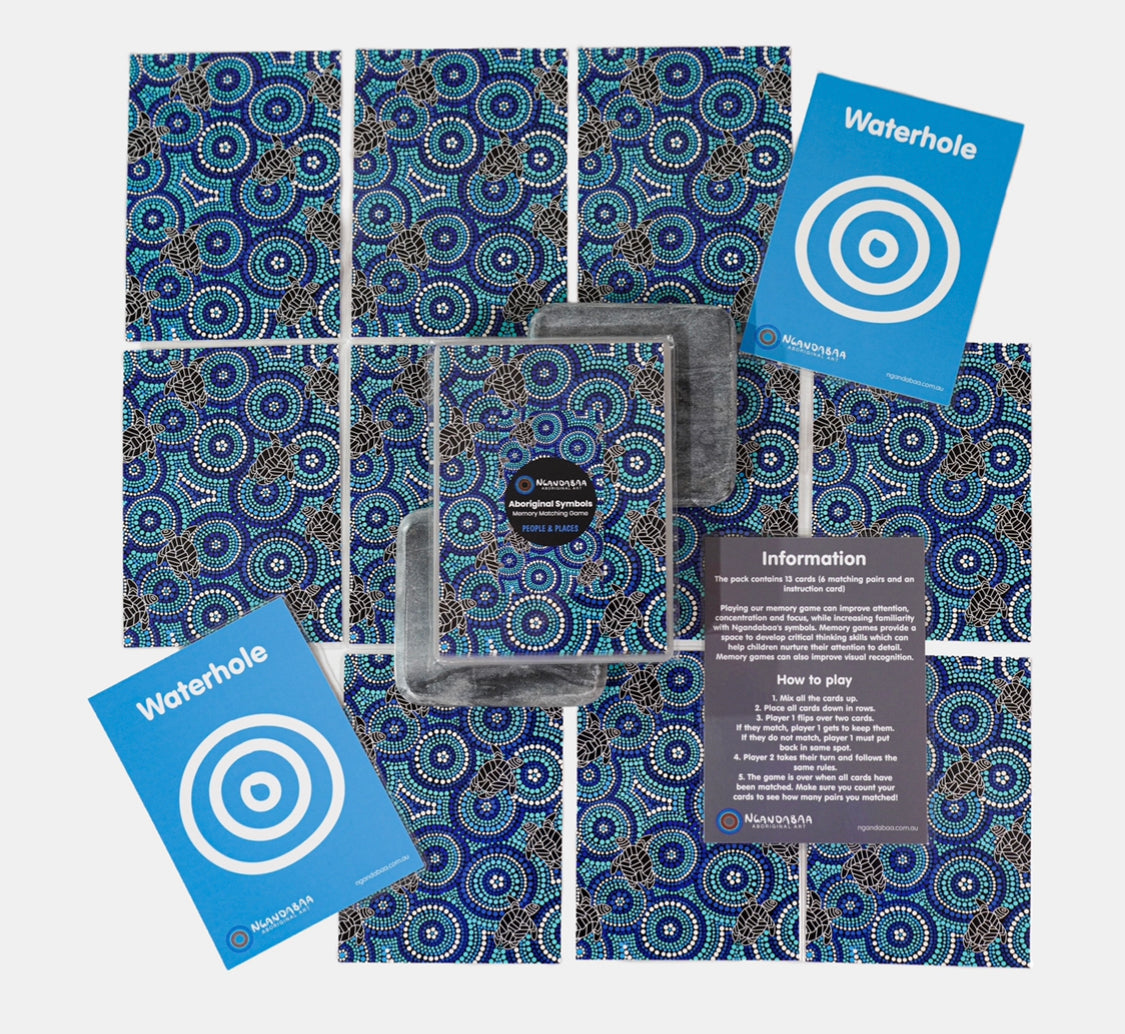 Aboriginal Symbols; Memory Matching Game (Physical Item)